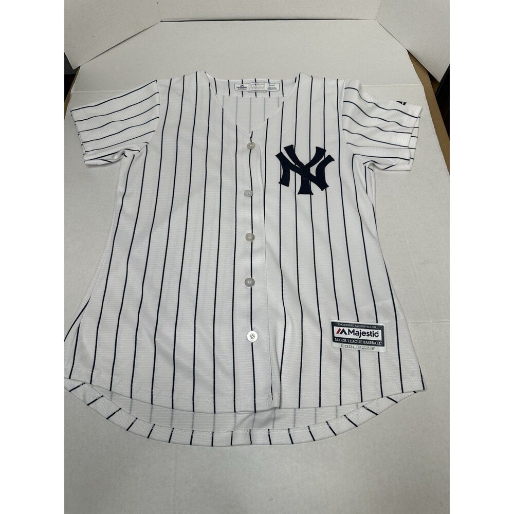 Vintage New York Yankees T Shirt Small MLB Majestic Jersey